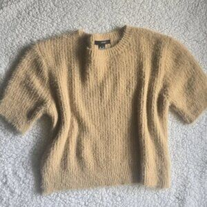 Forever 21 Cropped Fuzzy Sweater